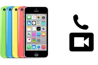 Faça chamadas de vídeo com um Apple iPhone 5c