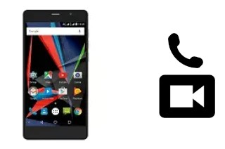 Faça chamadas de vídeo com um Archos 55 Diamond Selfie Lite