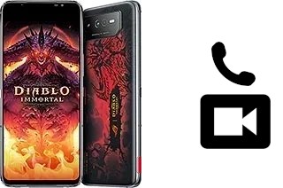 Faça chamadas de vídeo com um Asus ROG Phone 6 Diablo Immortal Edition