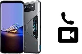 Faça chamadas de vídeo com um Asus ROG Phone 6D Ultimate