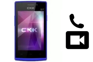 Faça chamadas de vídeo com um CKK-mobile CKK mobile S17