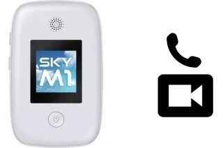 Faça chamadas de vídeo com um Cloud Mobile Sky M1