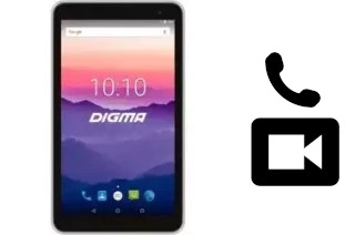 Faça chamadas de vídeo com um Digma Optima 7018N 4G