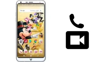 Faça chamadas de vídeo com um Disney mobile DM-01K