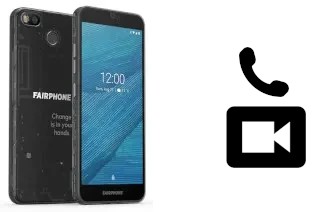 Faça chamadas de vídeo com um Fairphone 3