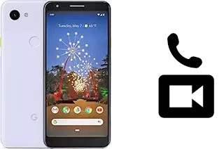 Faça chamadas de vídeo com um Google Pixel 3a XL