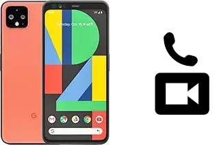 Faça chamadas de vídeo com um Google Pixel 4 XL