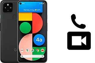 Faça chamadas de vídeo com um Google Pixel 4a 5G