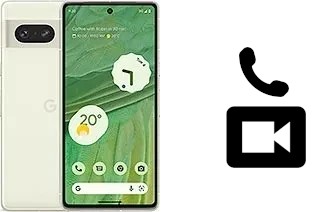 Faça chamadas de vídeo com um Google Pixel 7