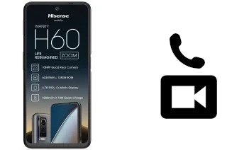 Faça chamadas de vídeo com um HiSense H60 Zoom