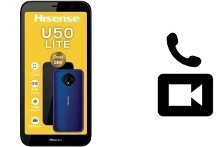 Faça chamadas de vídeo com um HiSense U50 Lite