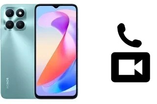 Faça chamadas de vídeo com um Honor X6a