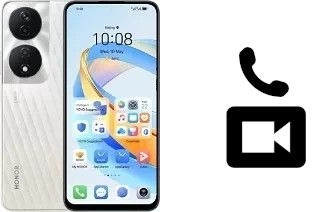 Faça chamadas de vídeo com um Honor X7b 5G