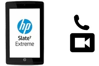 Faça chamadas de vídeo com um HP Slate7 Extreme