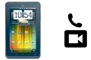 Faça chamadas de vídeo com um HTC EVO View 4G