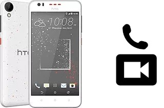 Faça chamadas de vídeo com um HTC Desire 825