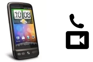 Faça chamadas de vídeo com um HTC Desire