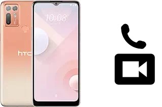 Faça chamadas de vídeo com um HTC Desire 20+