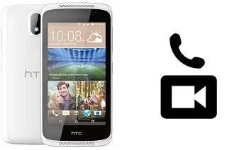 Faça chamadas de vídeo com um HTC Desire 326G dual sim