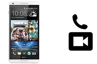 Faça chamadas de vídeo com um HTC Desire 816