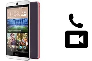 Faça chamadas de vídeo com um HTC Desire 826 dual sim