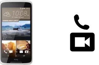 Faça chamadas de vídeo com um HTC Desire 828