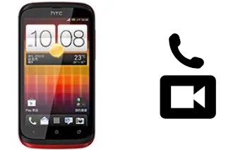 Faça chamadas de vídeo com um HTC Desire Q