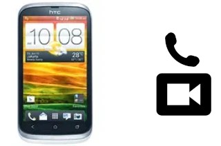 Faça chamadas de vídeo com um HTC Desire V