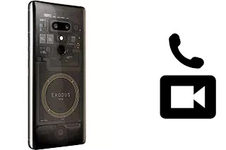 Faça chamadas de vídeo com um HTC Exodus 1