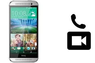 Faça chamadas de vídeo com um HTC One (M8)