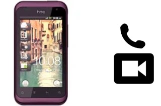 Faça chamadas de vídeo com um HTC Rhyme