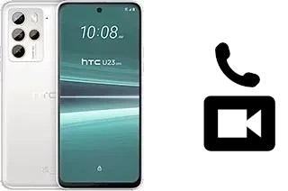 Faça chamadas de vídeo com um HTC U23 Pro