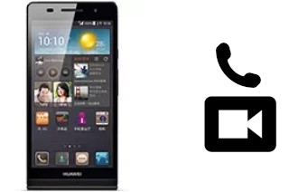 Faça chamadas de vídeo com um Huawei Ascend P6 S