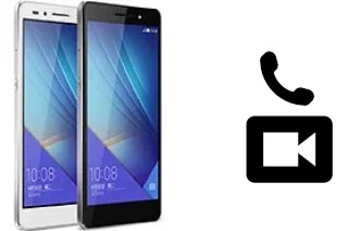 Faça chamadas de vídeo com um Huawei Honor 7