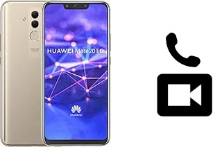 Faça chamadas de vídeo com um Huawei Mate 20 lite