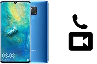 Faça chamadas de vídeo com um Huawei Mate 20 X