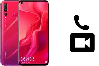 Faça chamadas de vídeo com um Huawei nova 4