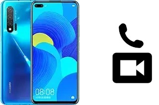 Faça chamadas de vídeo com um Huawei nova 6 5G