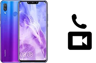 Faça chamadas de vídeo com um Huawei nova 3