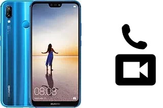 Faça chamadas de vídeo com um Huawei P20 lite