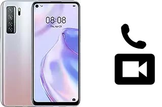 Faça chamadas de vídeo com um Huawei P40 lite 5G