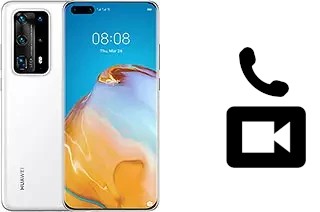 Faça chamadas de vídeo com um Huawei P40 Pro+