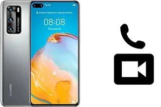 Faça chamadas de vídeo com um Huawei P40