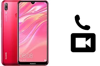 Faça chamadas de vídeo com um Huawei Y7 (2019)