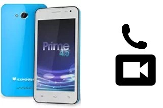 Faça chamadas de vídeo com um Icemobile Prime 4.5