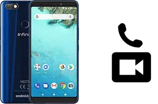 Faça chamadas de vídeo com um Infinix Note 5