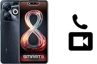 Faça chamadas de vídeo com um Infinix Smart 8 (India)