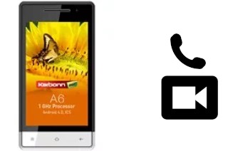 Faça chamadas de vídeo com um Karbonn A6