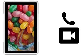 Faça chamadas de vídeo com um Karbonn Smart Tab2