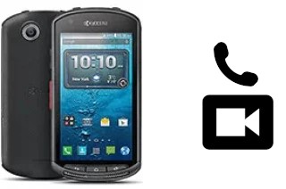 Faça chamadas de vídeo com um Kyocera DuraForce